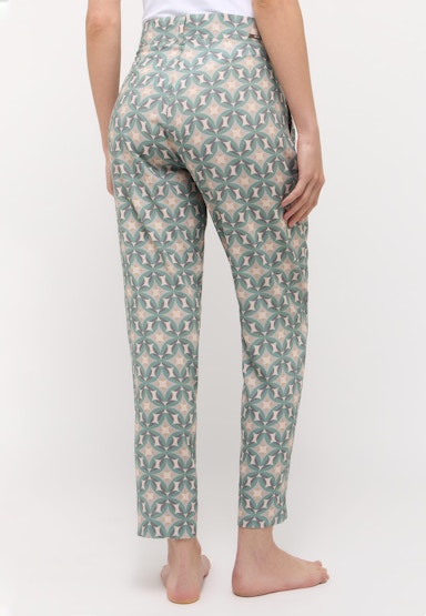 Louisa chinos with satin effect trousers