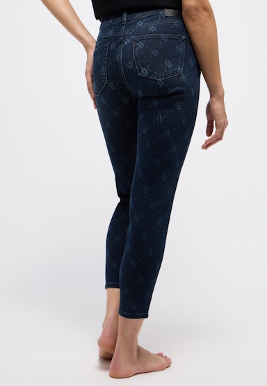 Jeans Ornella mit Laser Print