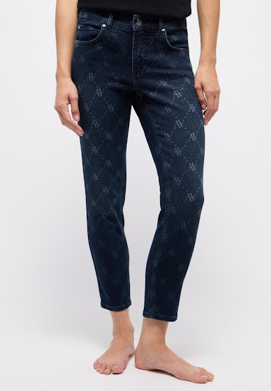 Jeans Ornella mit Laser Print