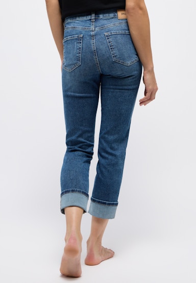 Jeans Cici Crop Glam mit Ziersteinen