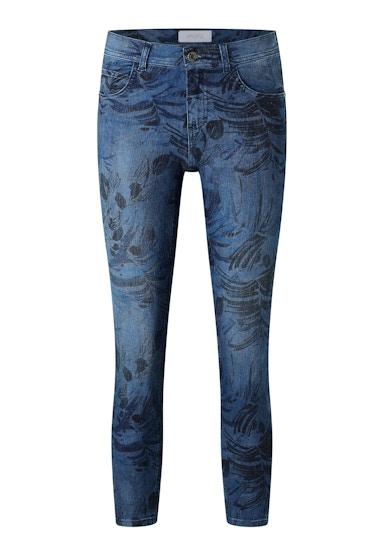 Jeans Ornella mit Laser Print