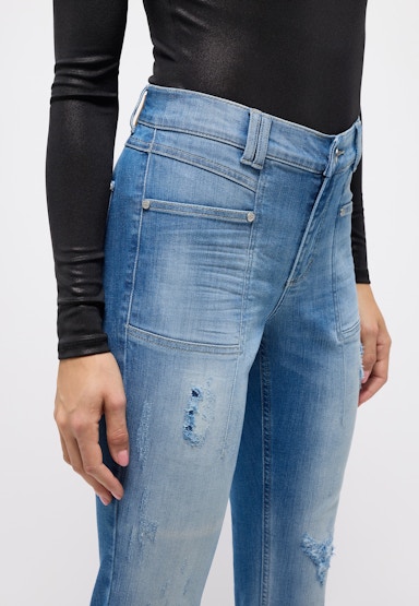 Destroyed-Jeans Ornella Pocket