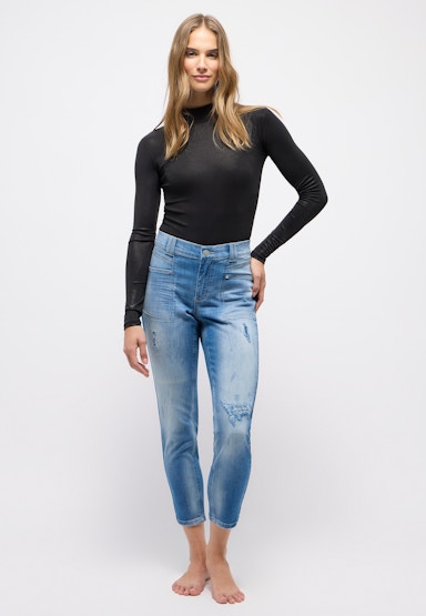 Destroyed-Jeans Ornella Pocket