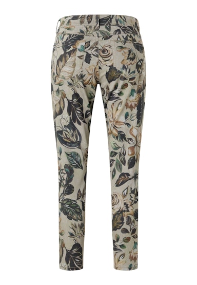 Jeans Ornella with floral pattern