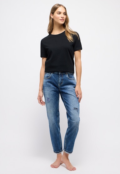 Jeans Boyfriend Sequin mit Pailletten