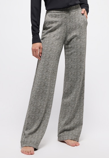 Pants Liz with herringbone pattern