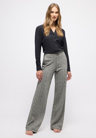 Pants Liz with herringbone pattern