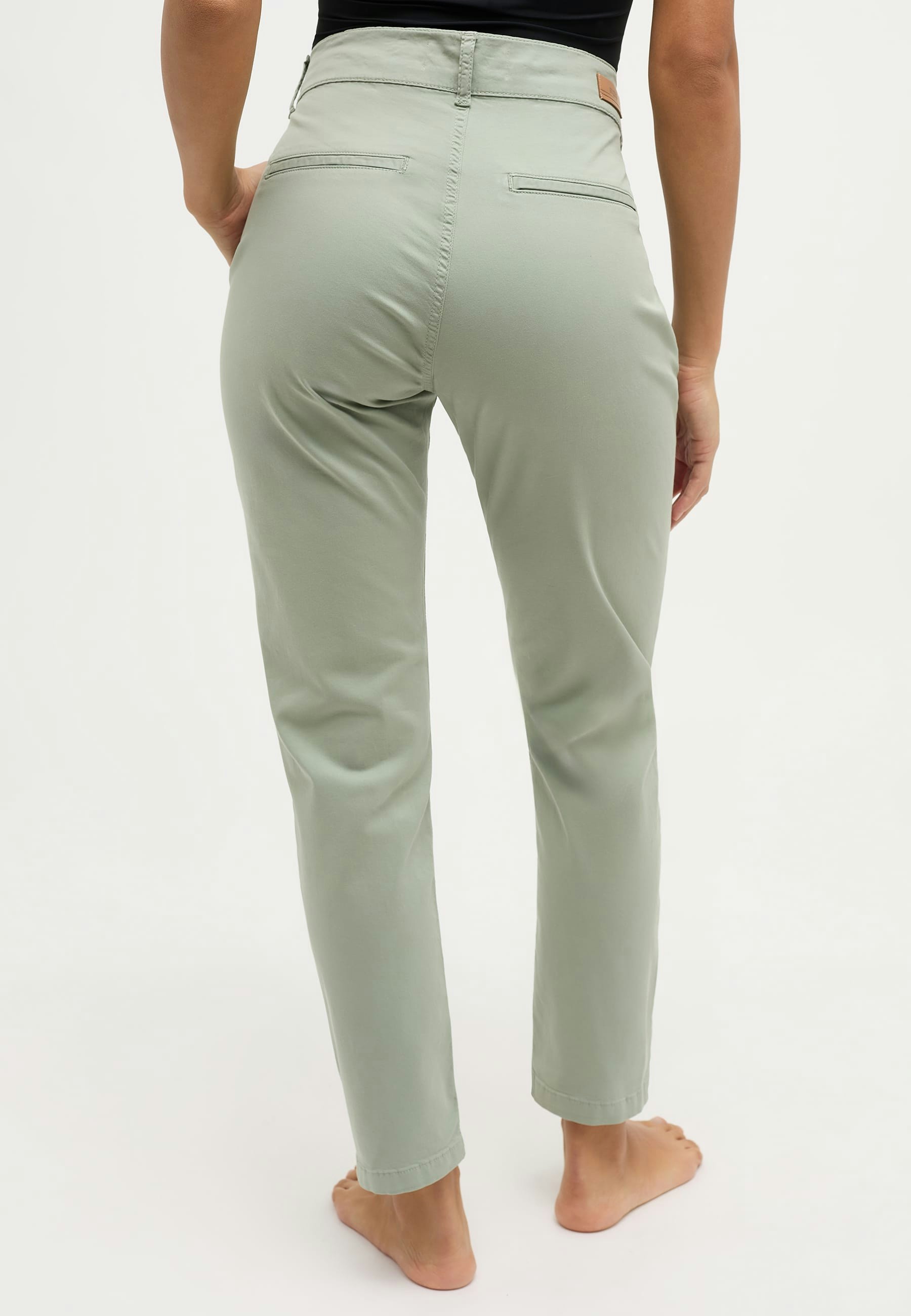 Louisa Chino with welt pockets