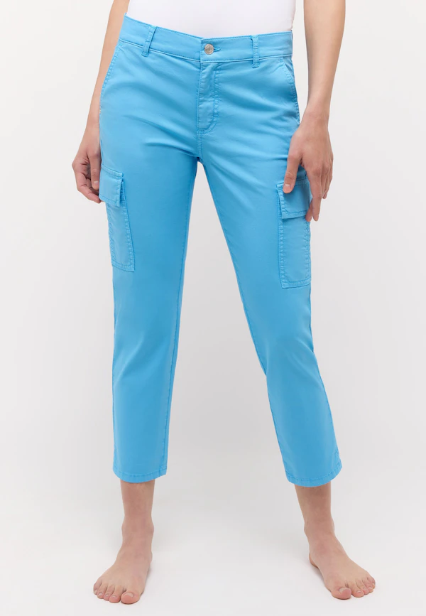 Hose Cici Crop Slit Cargo mit Summer Cotton