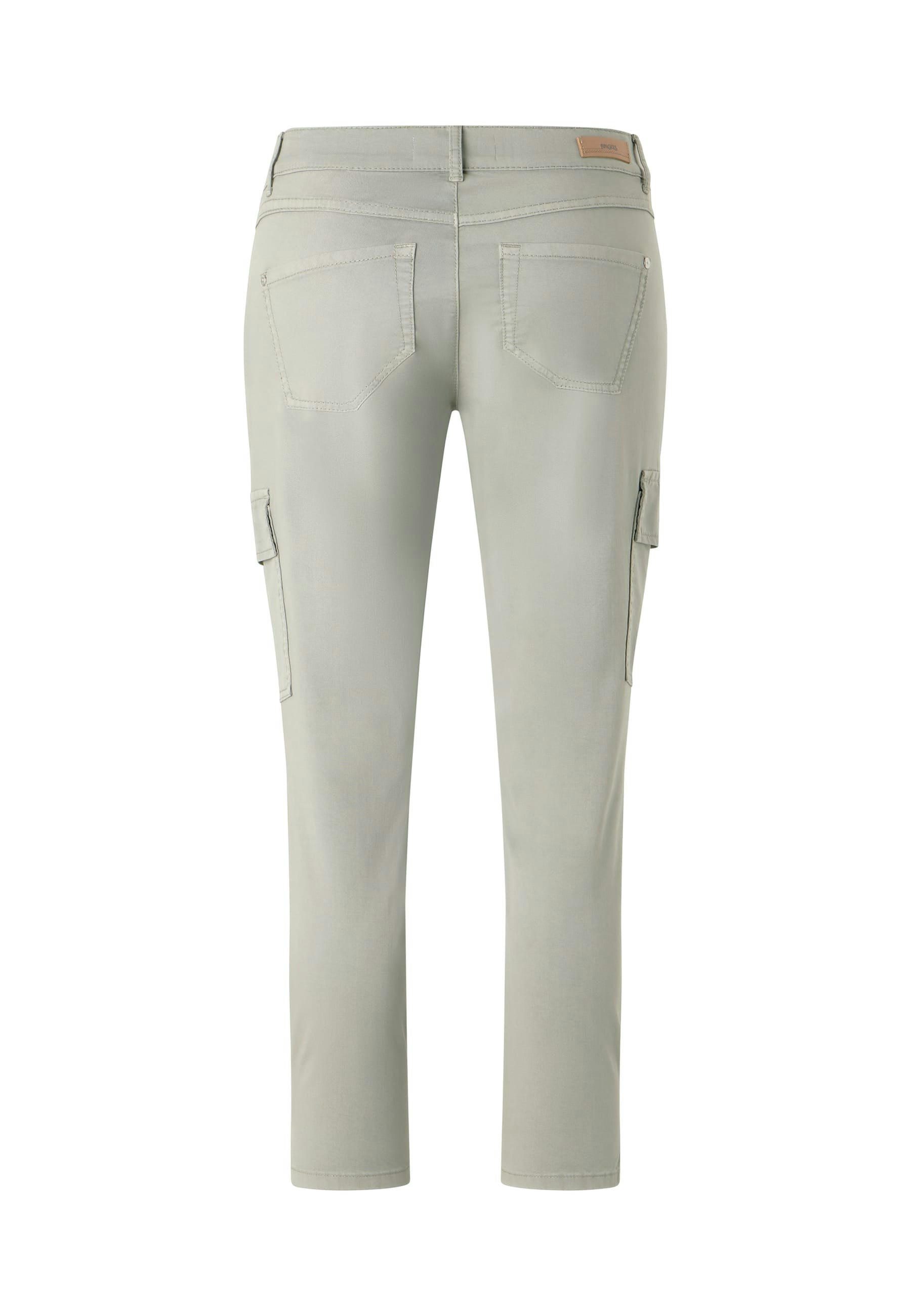 Cici Crop Slit Cargo trousers with Summer Cotton