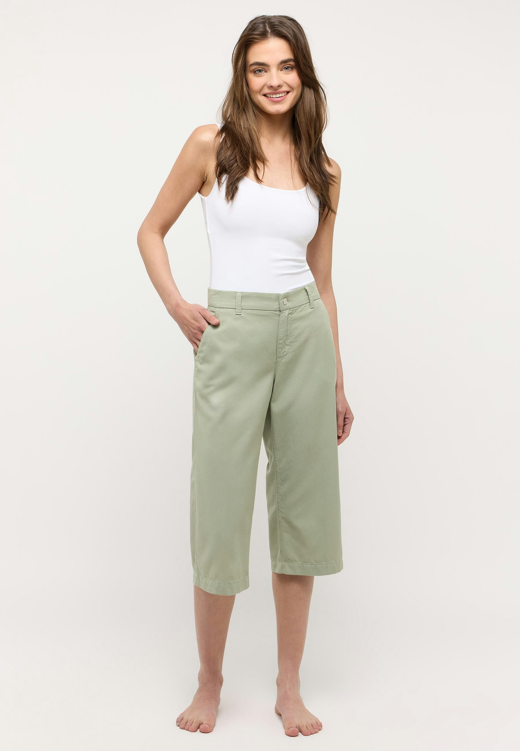 Hose Capri Modern mit Summer Tencel