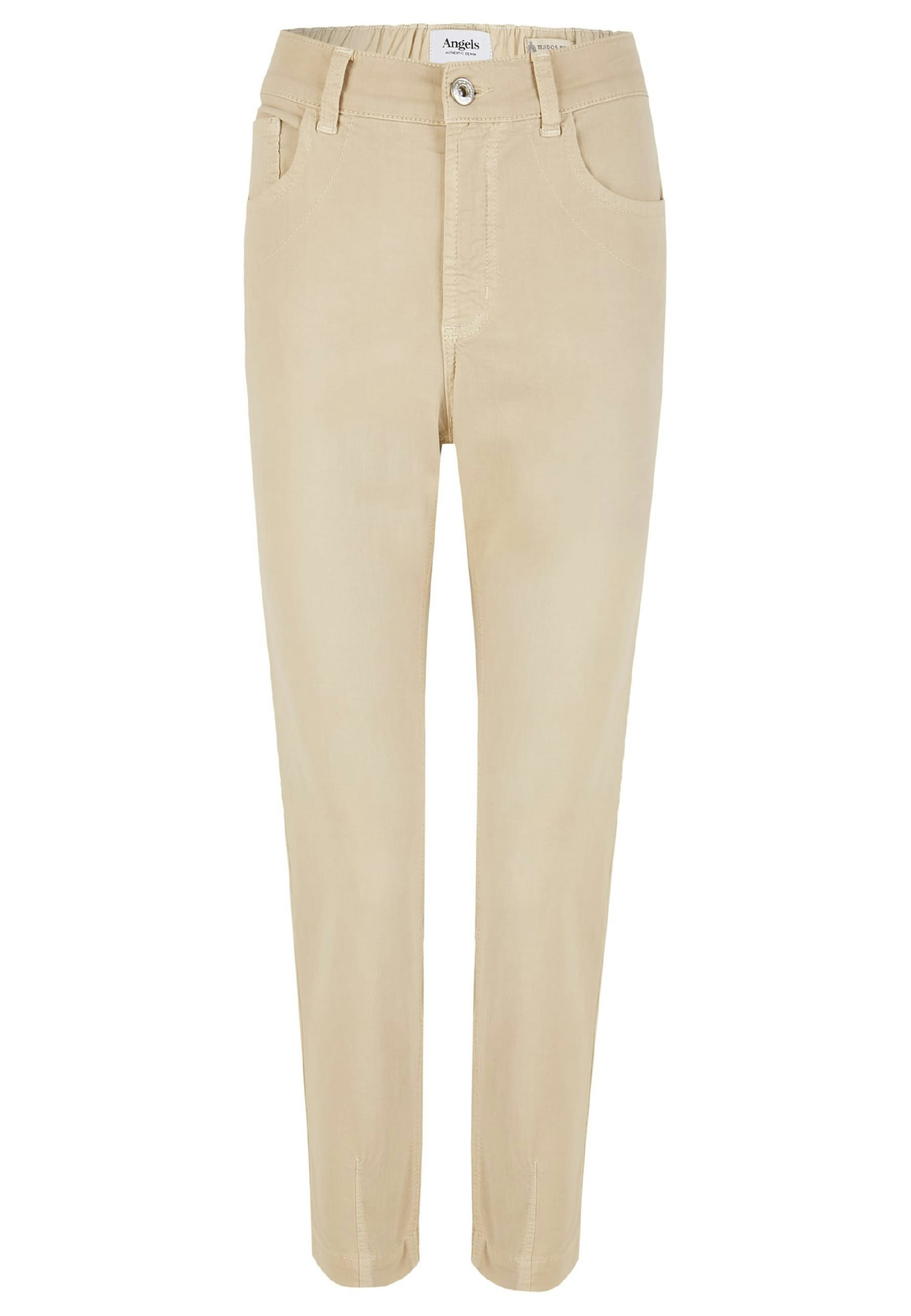 Jeans Tama Cropped mit teilelastischem Bund