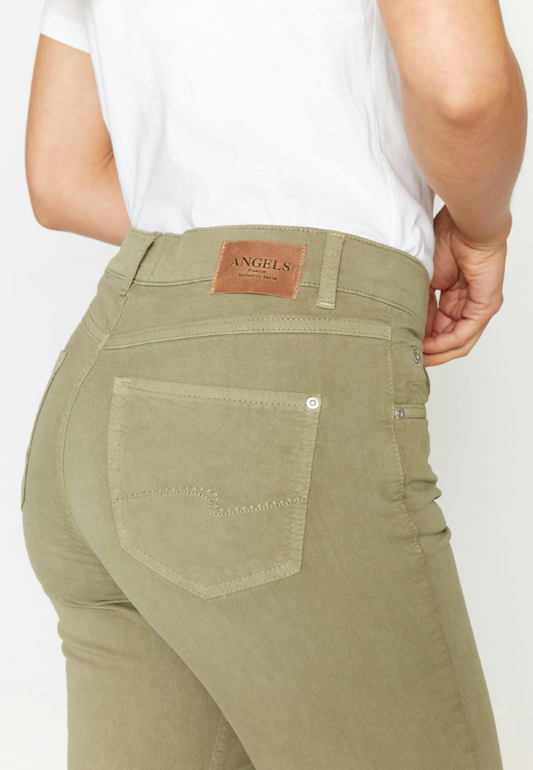 Jeans Cici with coloured denim