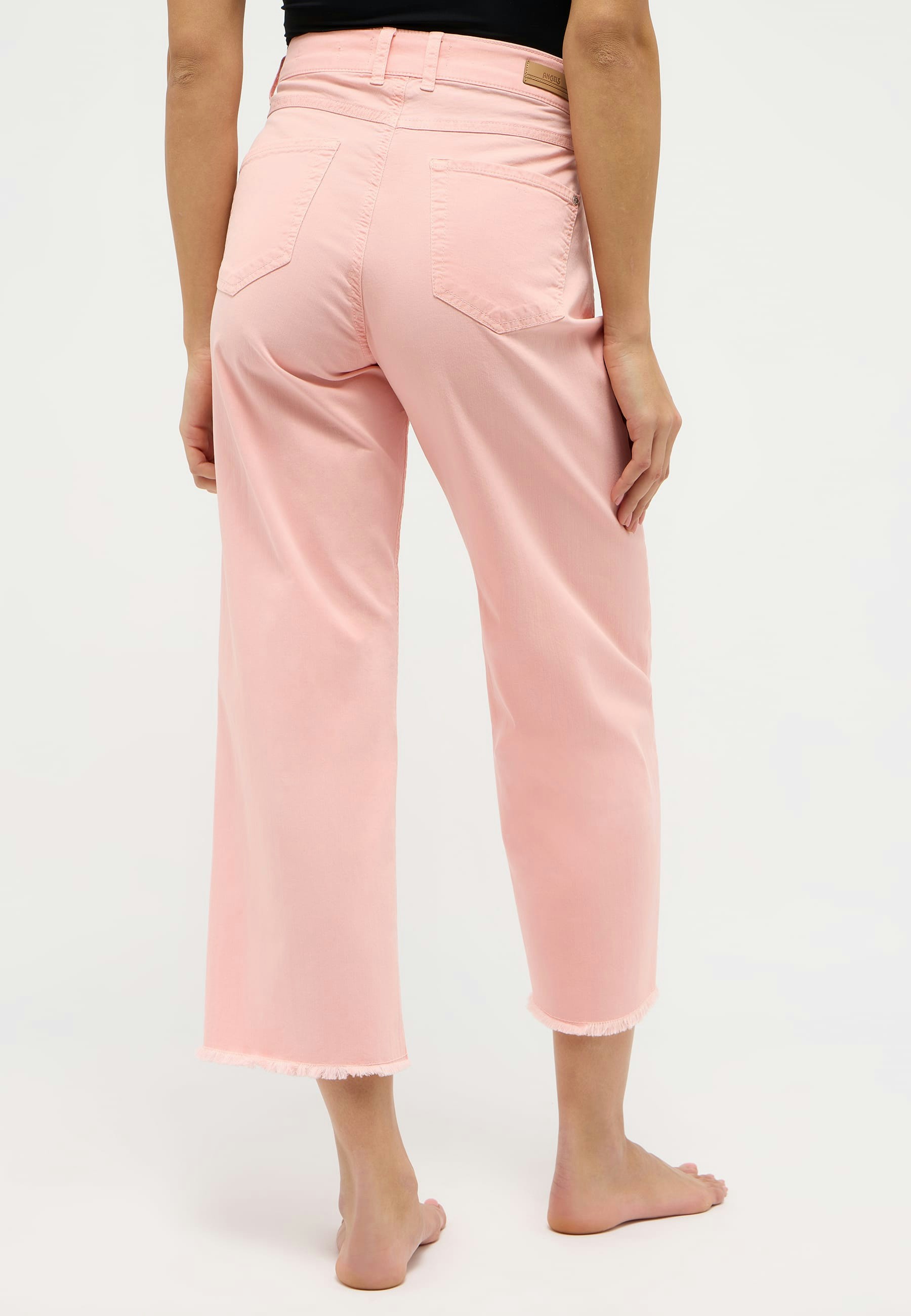 Jeans-Culotte Linn Fringe