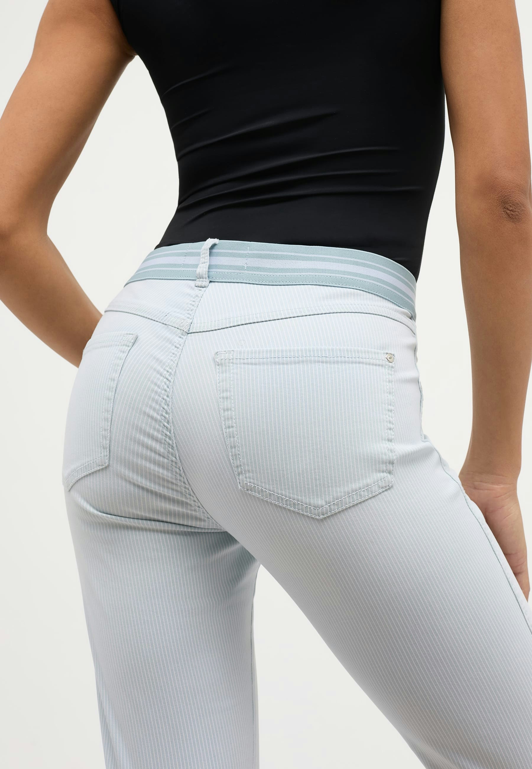 Jeans Cici Crop Slit Sporty