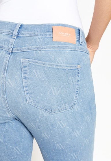 Jeans Ornella mit Laser Print