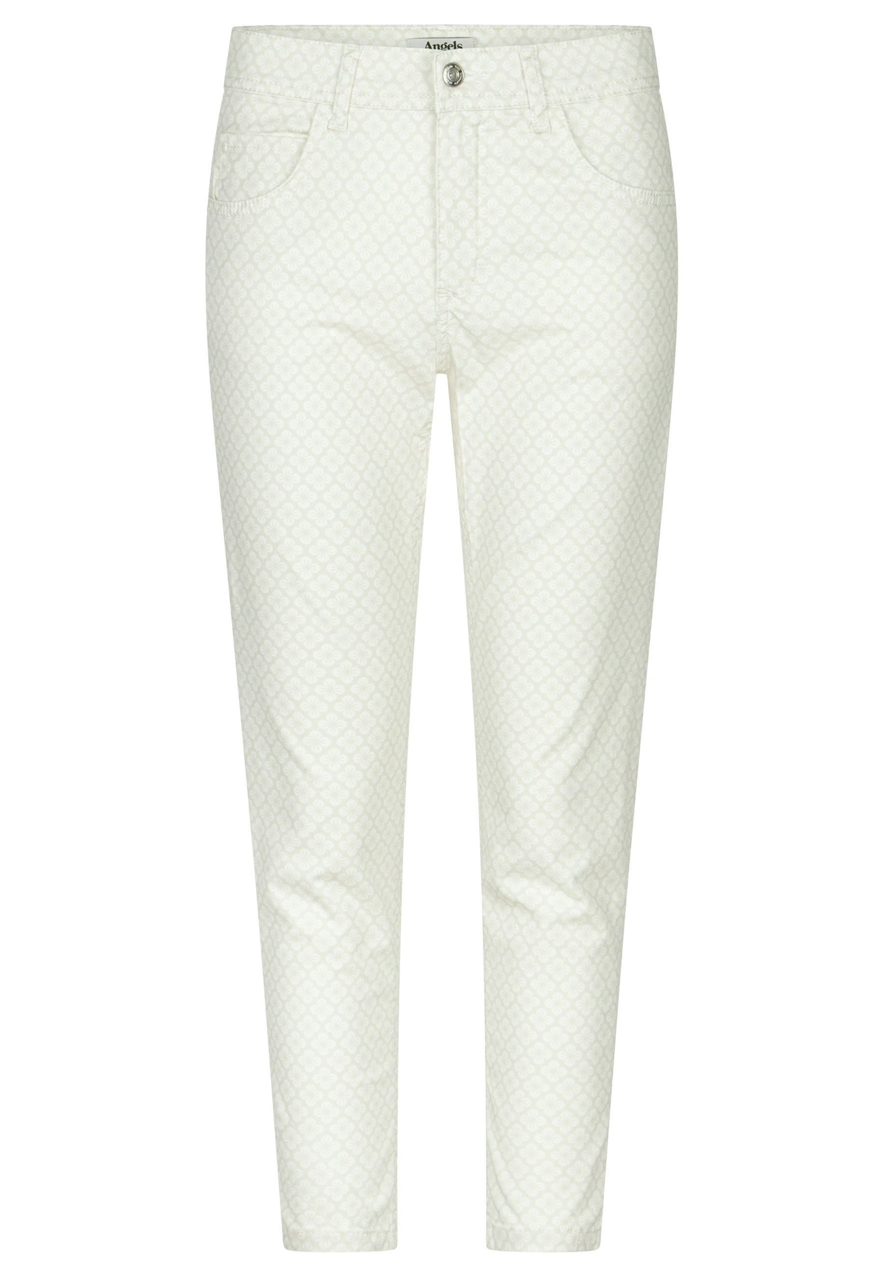 Hose Ornella mit Blumen-Muster