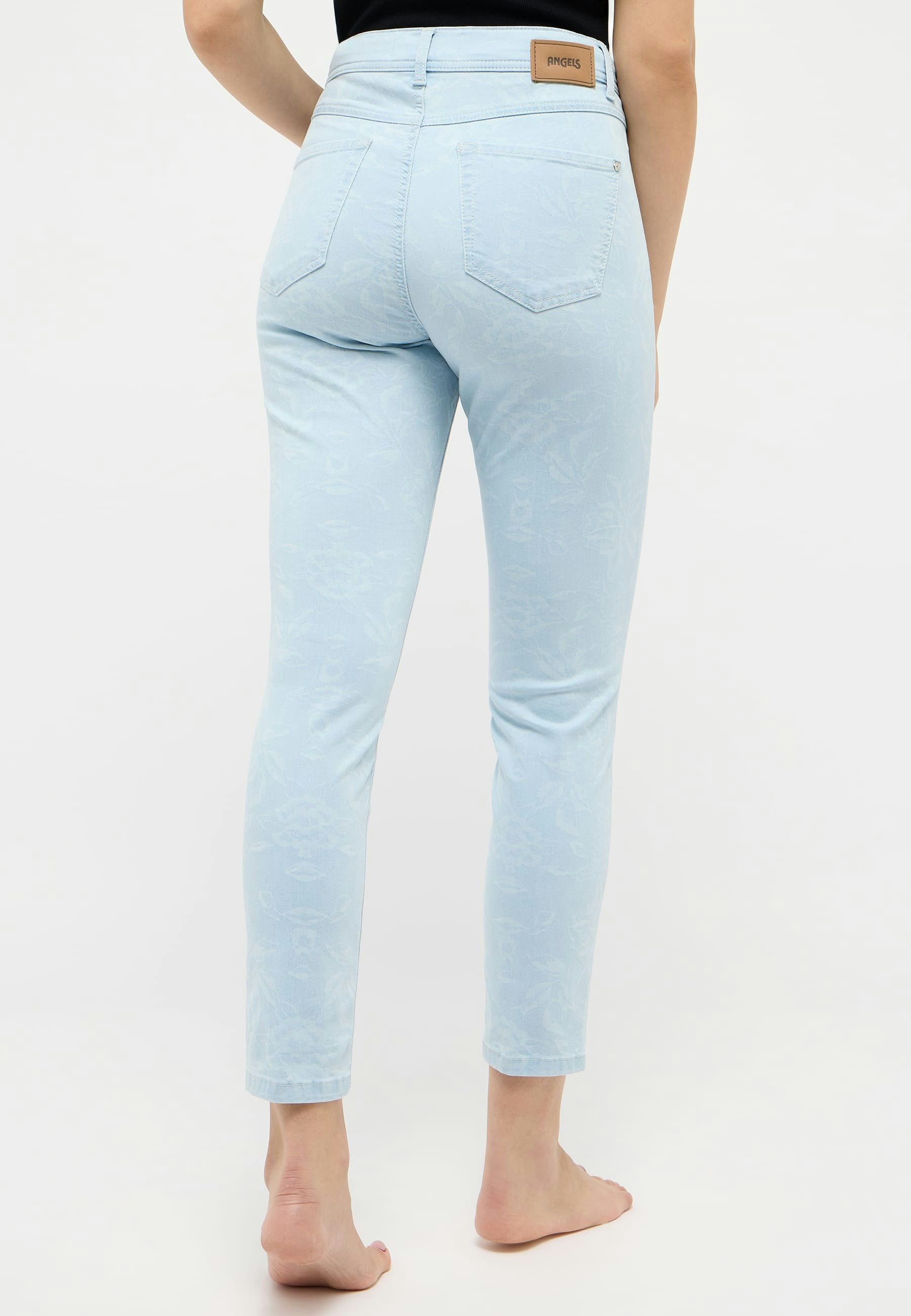 Jeans Ornella mit Laser Print