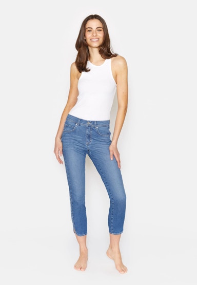 Jeans Ornella Diamonds mit Strasssteinen