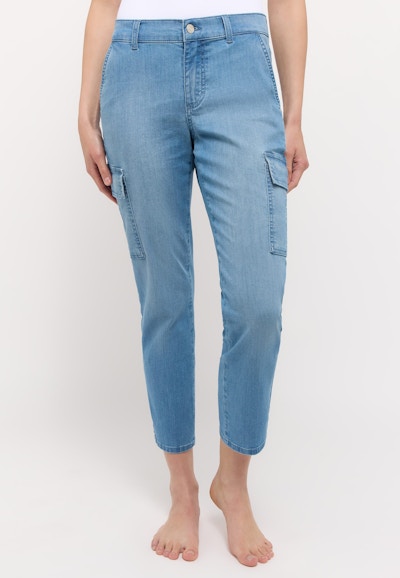 Jeans Cici Crop Slit Cargo