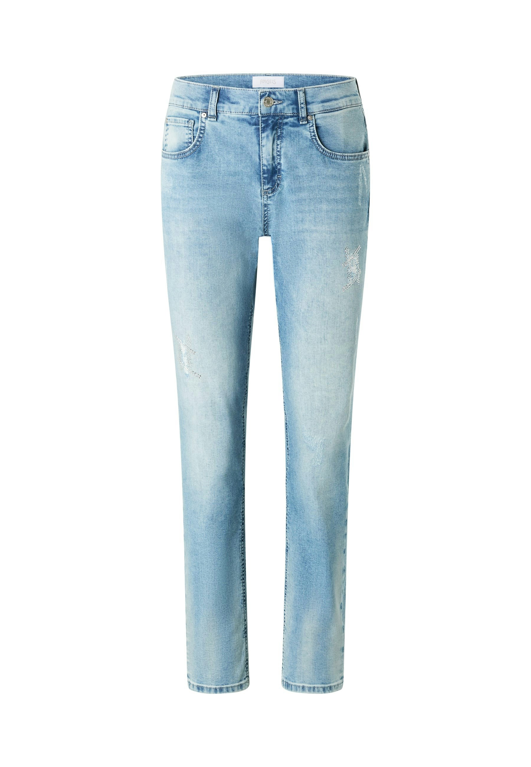 Jeans Boyfriend Diamond mit Strass
