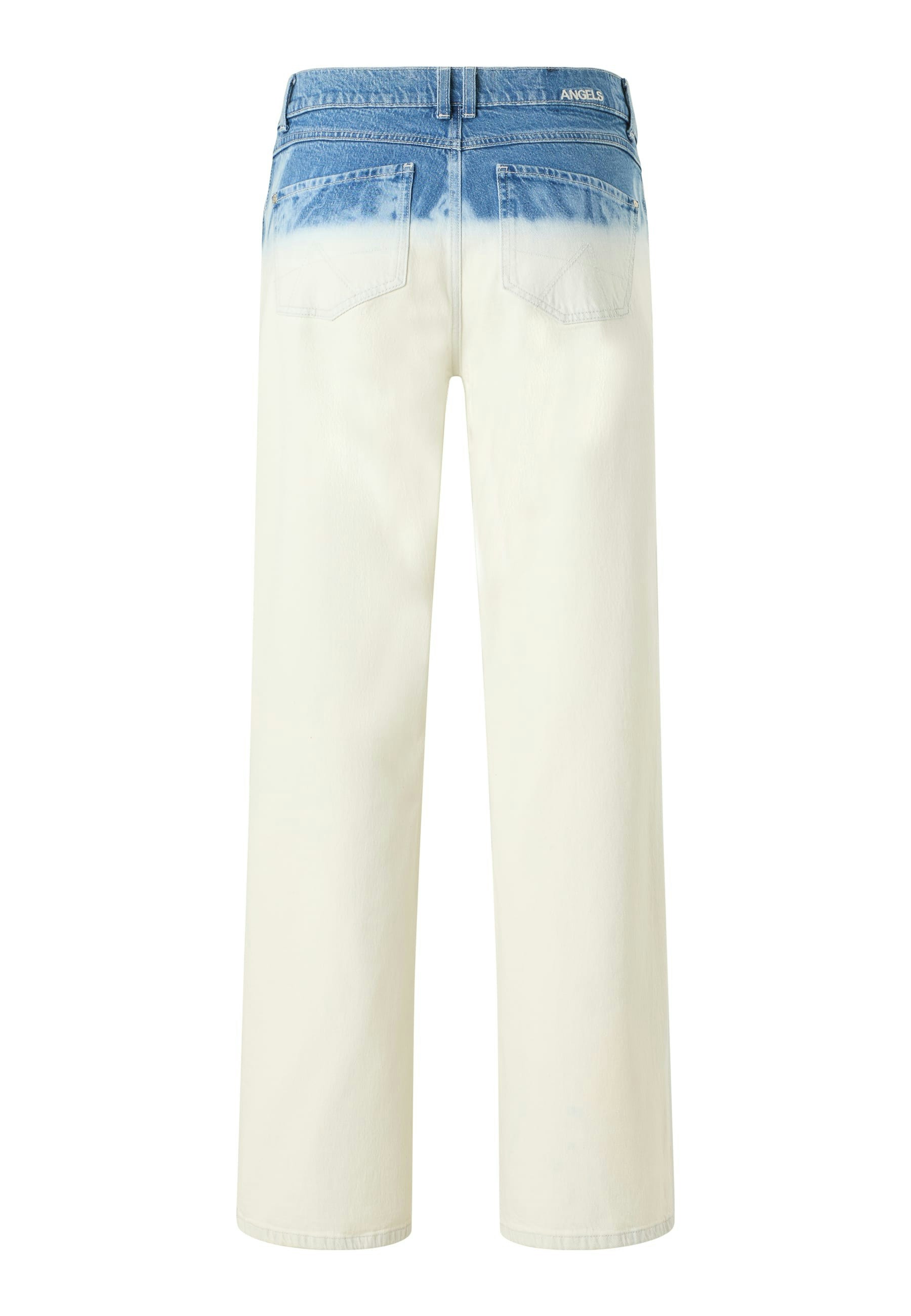 Jeans Liz Fancy mit Batik-Print