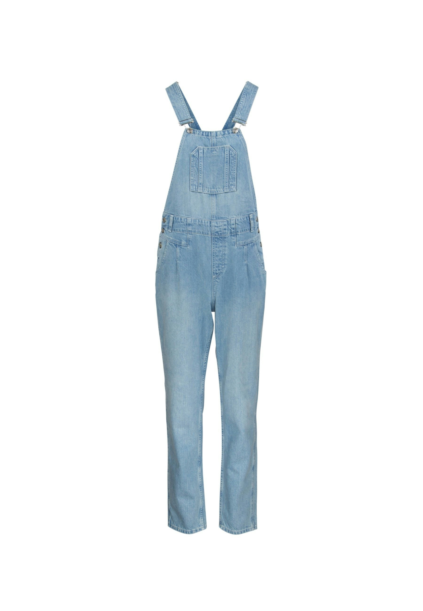 Overall Holly Flap with bleached wash