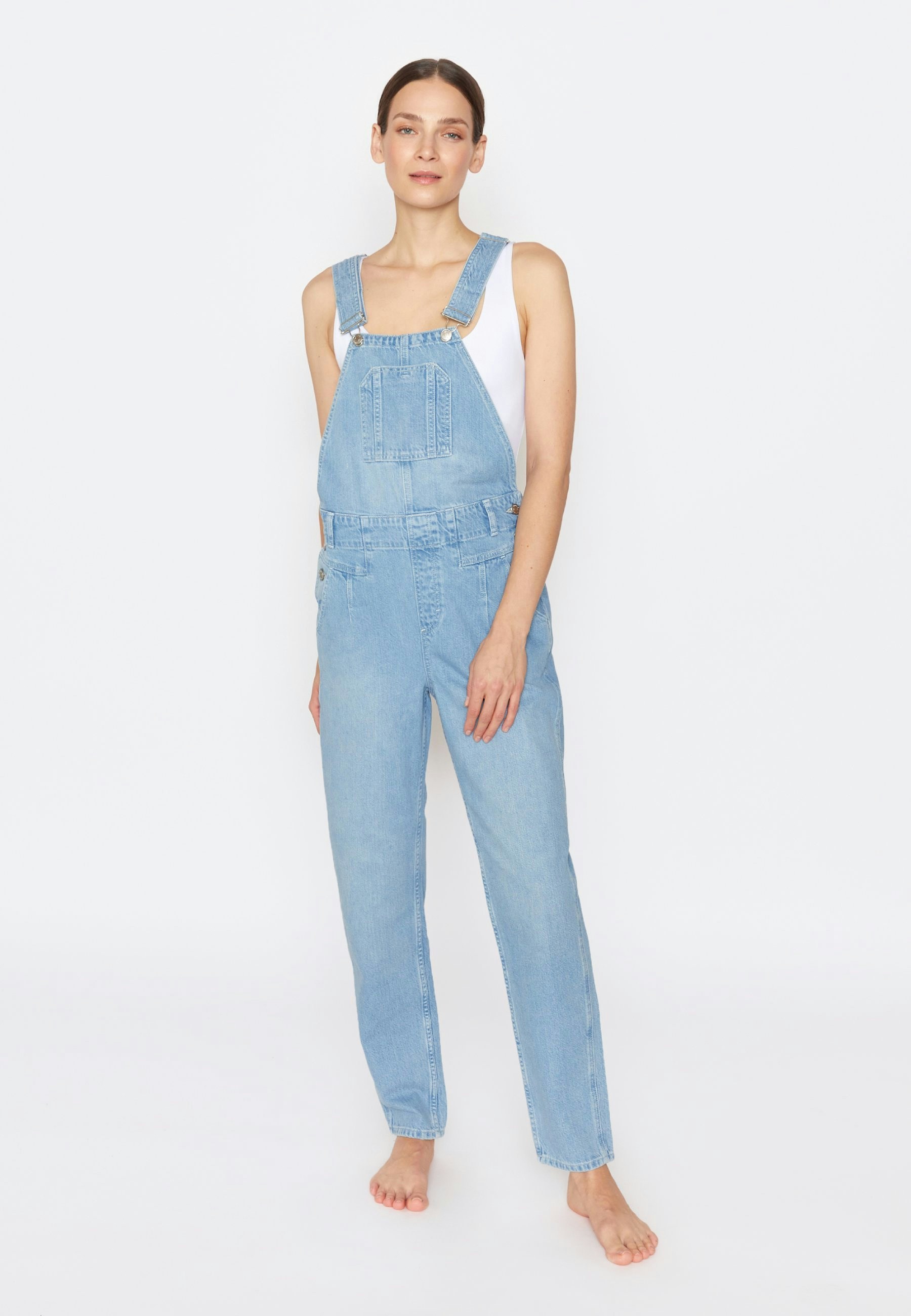 Overall Holly Flap with bleached wash