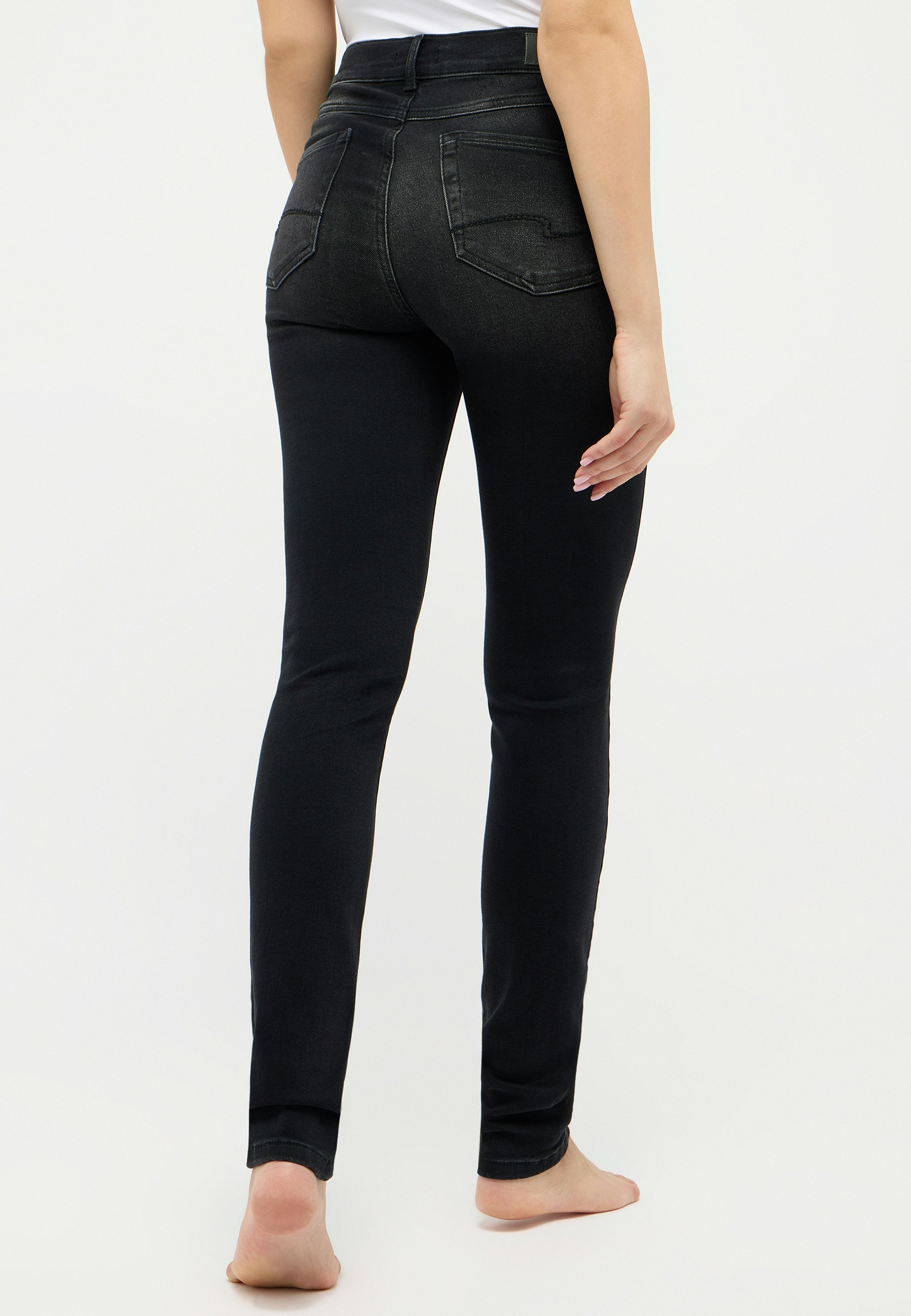 Jeans Skinny mit Used-Waschung
