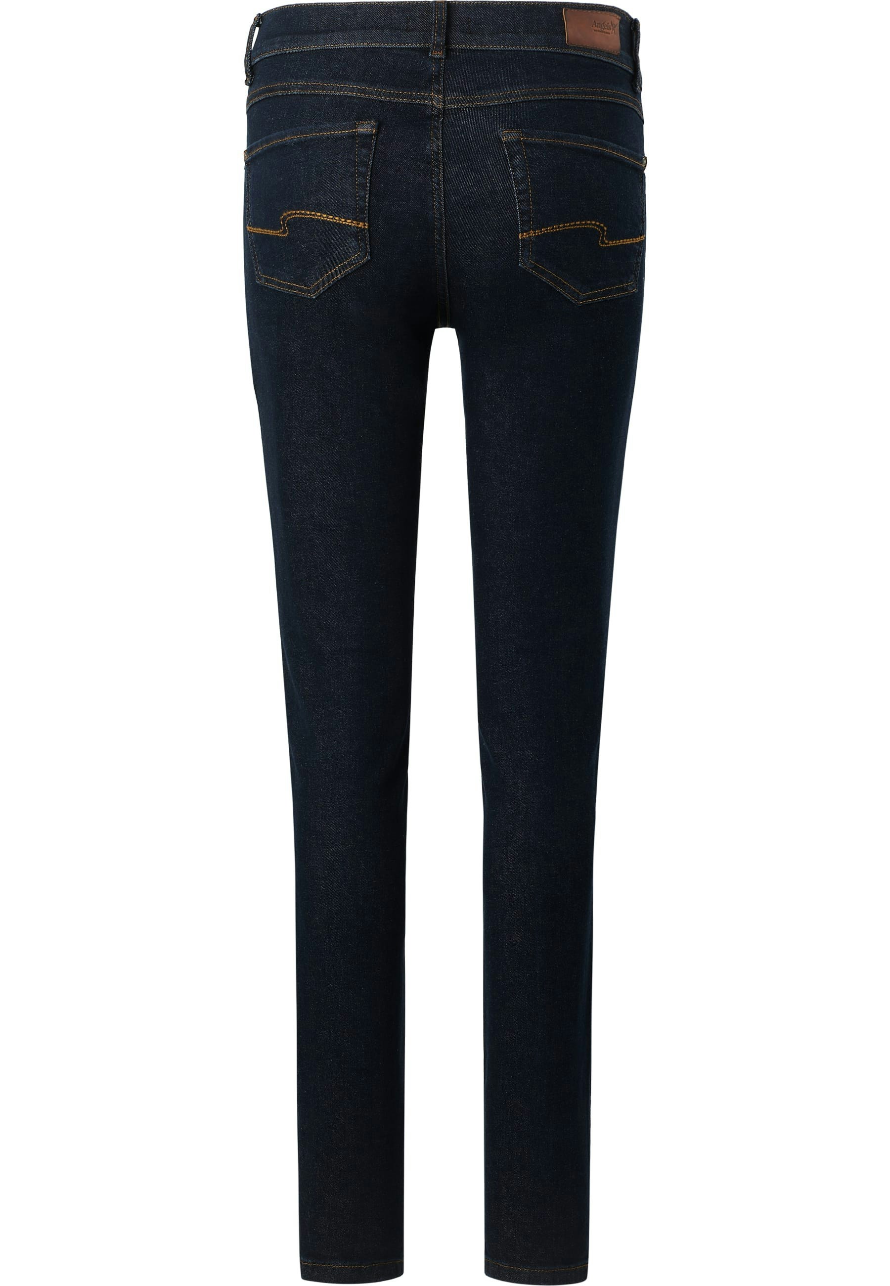 Skinny jeans with used wash