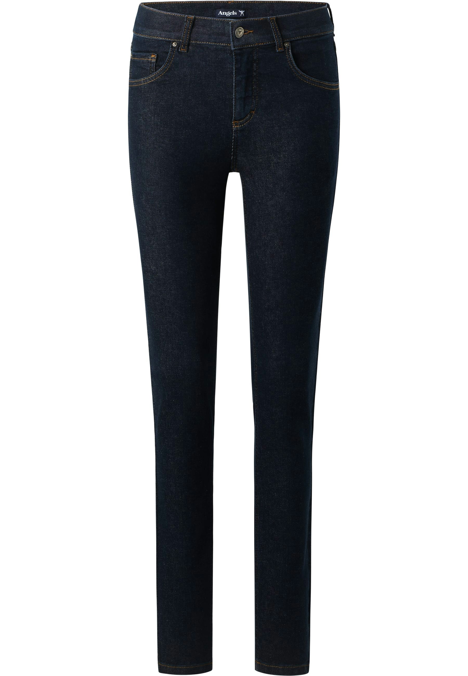 Skinny jeans with used wash