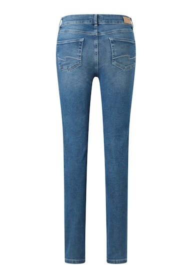 Skinny jeans with used wash