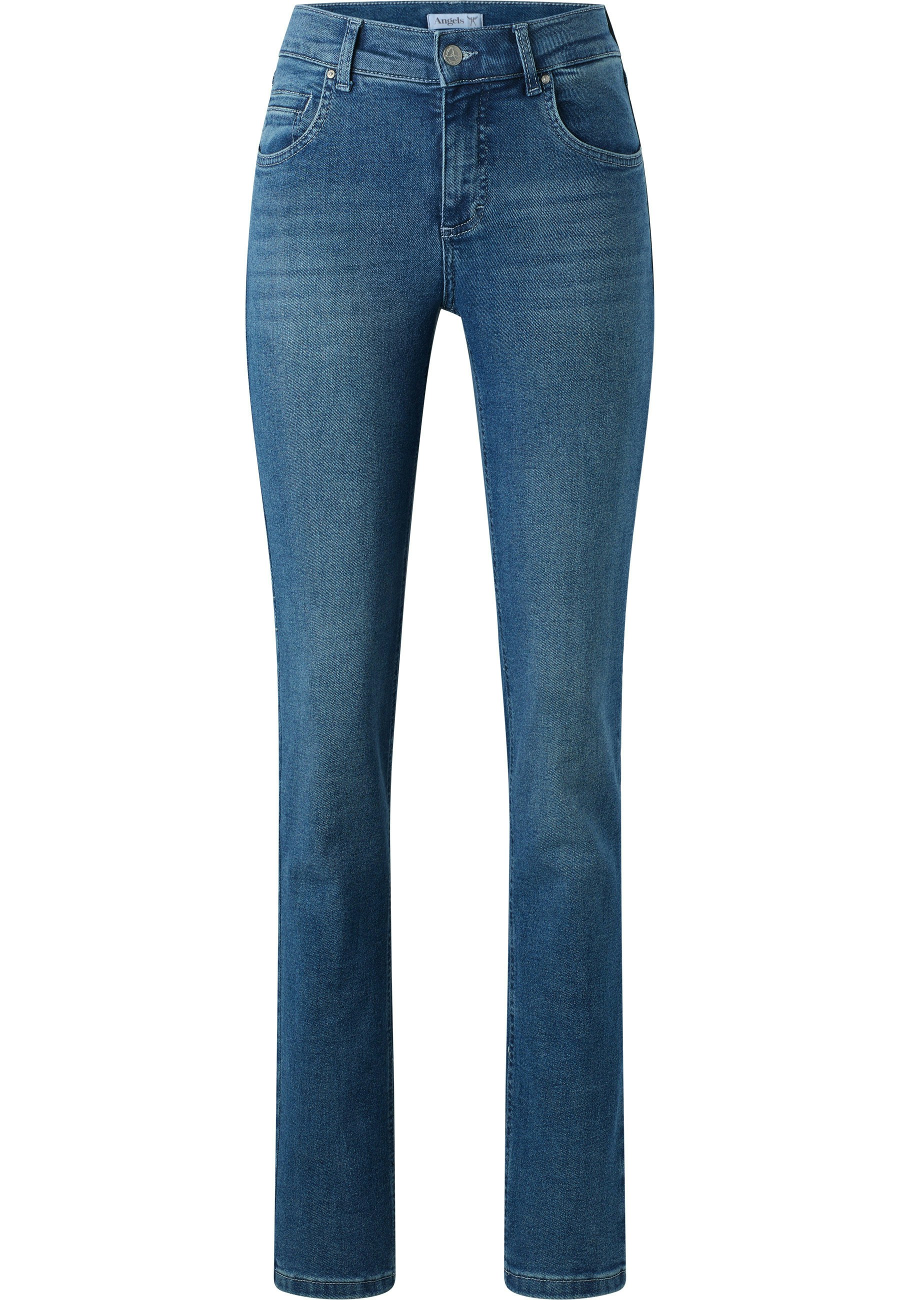 Jeans Cici mit Used-Waschung