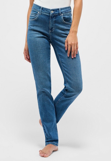 Jeans Cici mit Used-Waschung