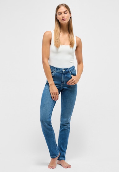 Jeans Cici mit Used-Waschung