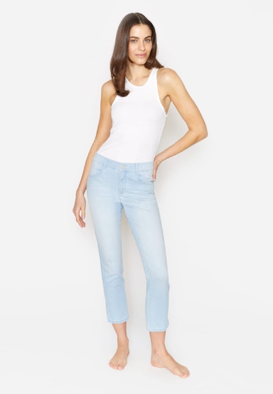 Jeans Cici Crop Slit mit Schlitz