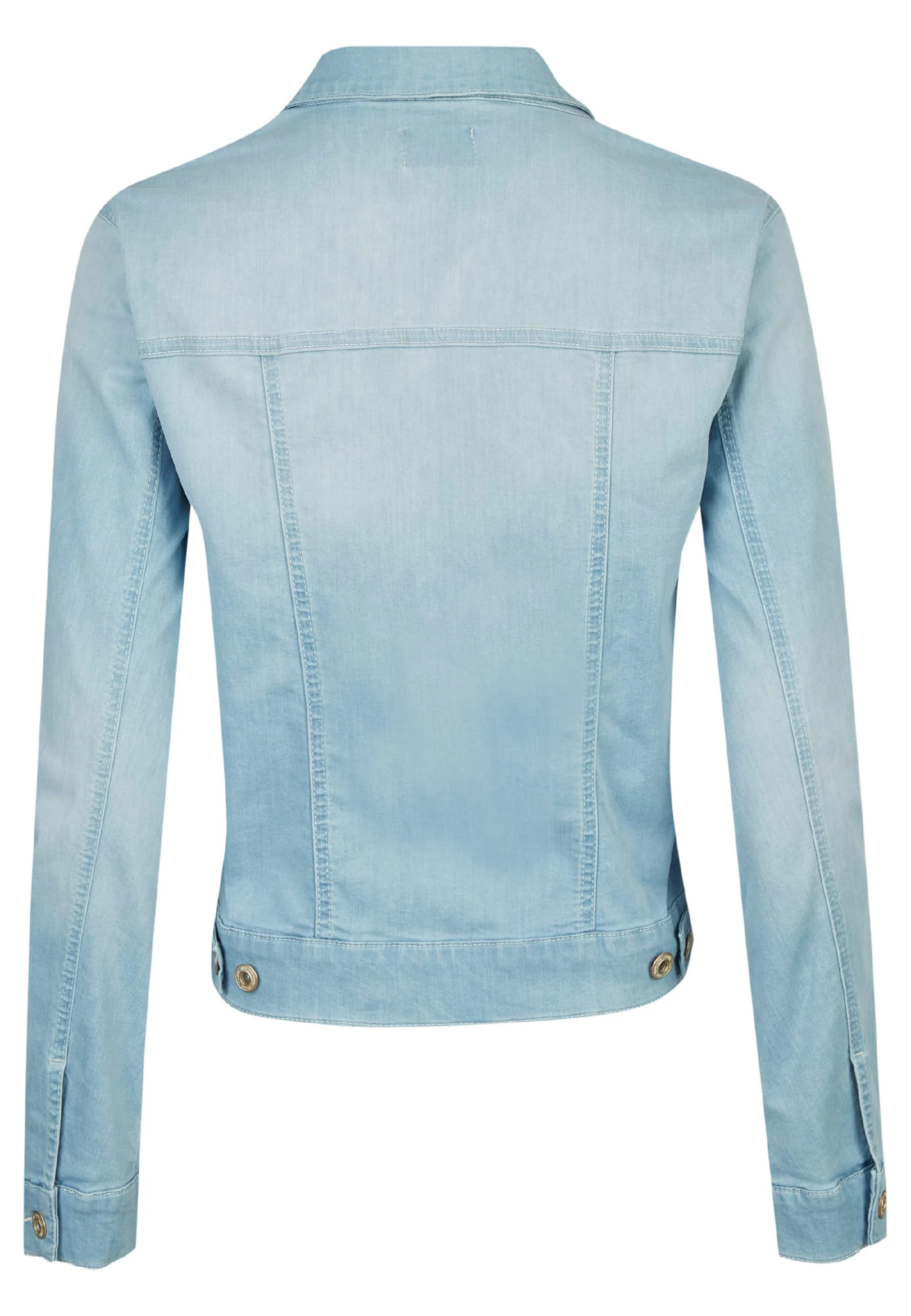 Jeansjacke im Used-Look