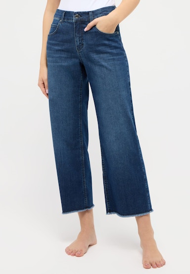 Jeans Culotte Linn Fringe