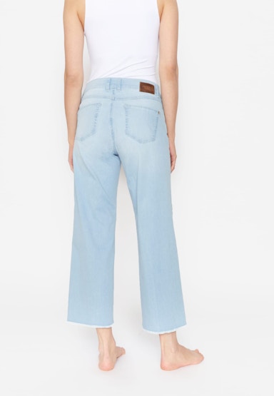 Jeans-Culotte Linn Fringe