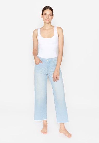 Jeans-Culotte Linn Fringe