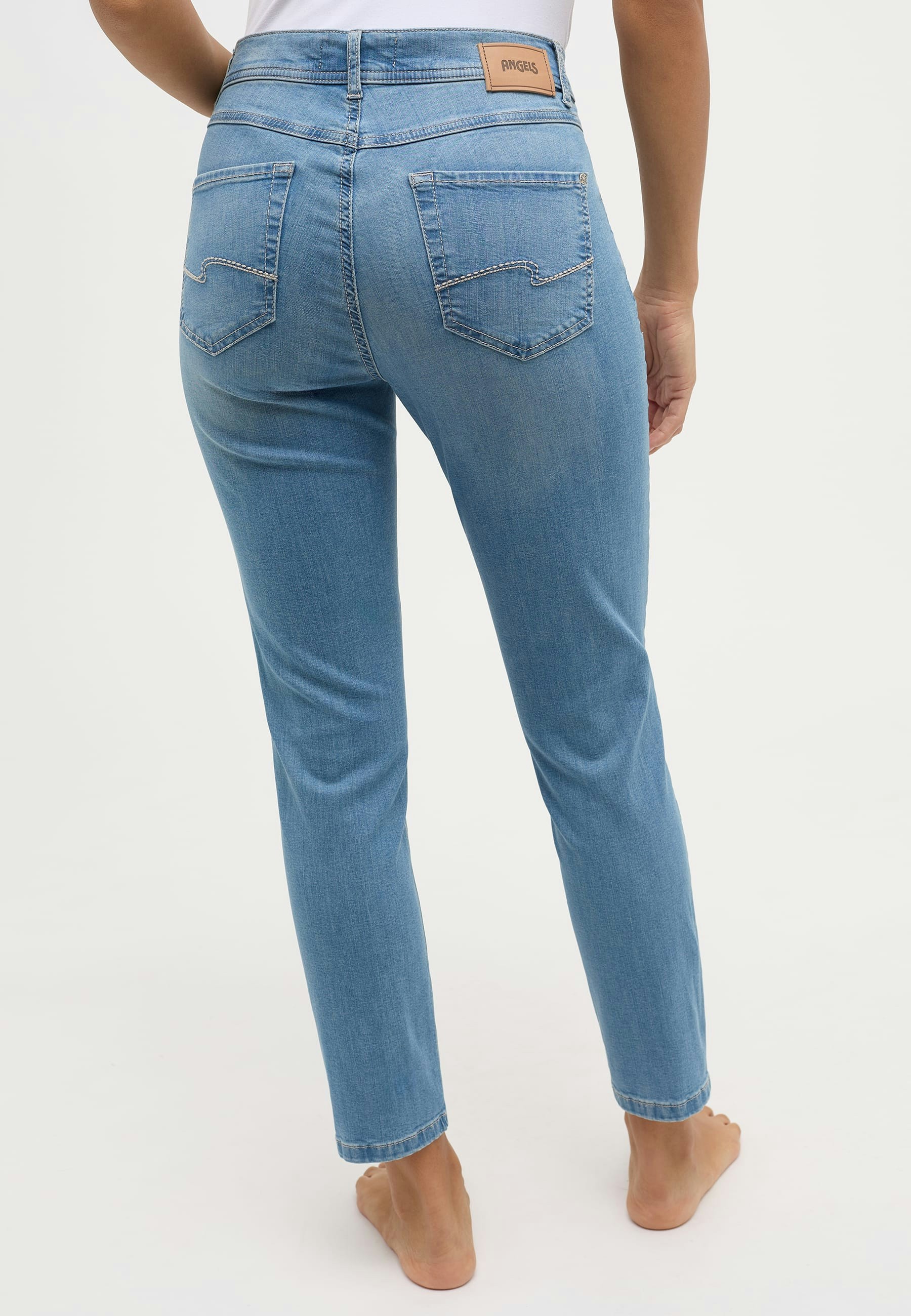 Jeans Ornella mit Used-Waschung