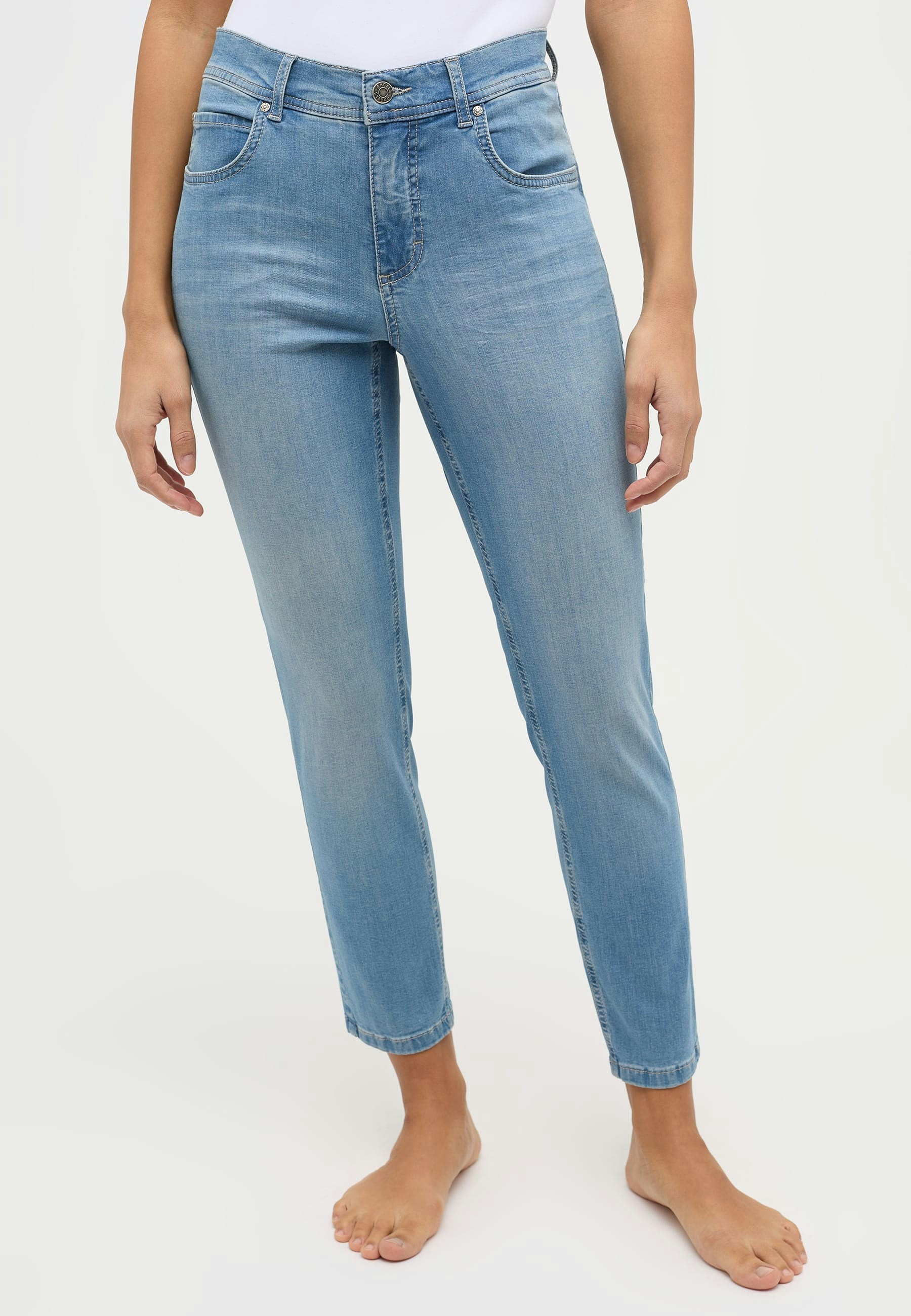 Jeans Ornella mit Used-Waschung