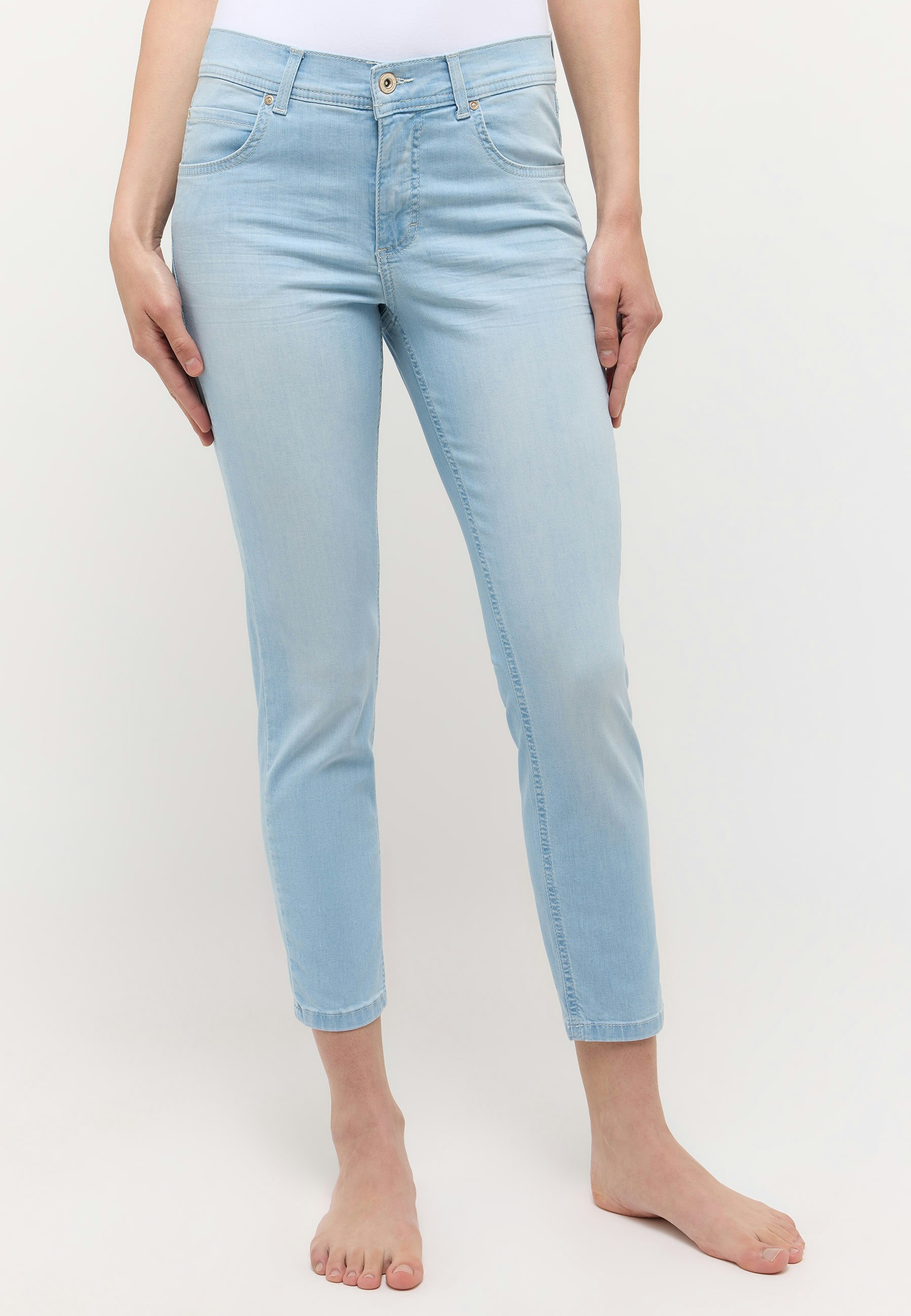 Jeans Ornella mit Used-Waschung