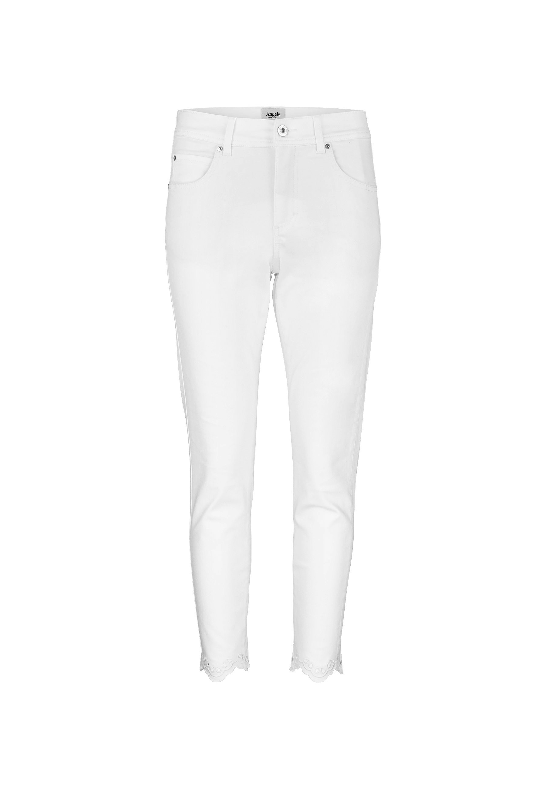 Jeans Ornella Stitch mit Stickereien