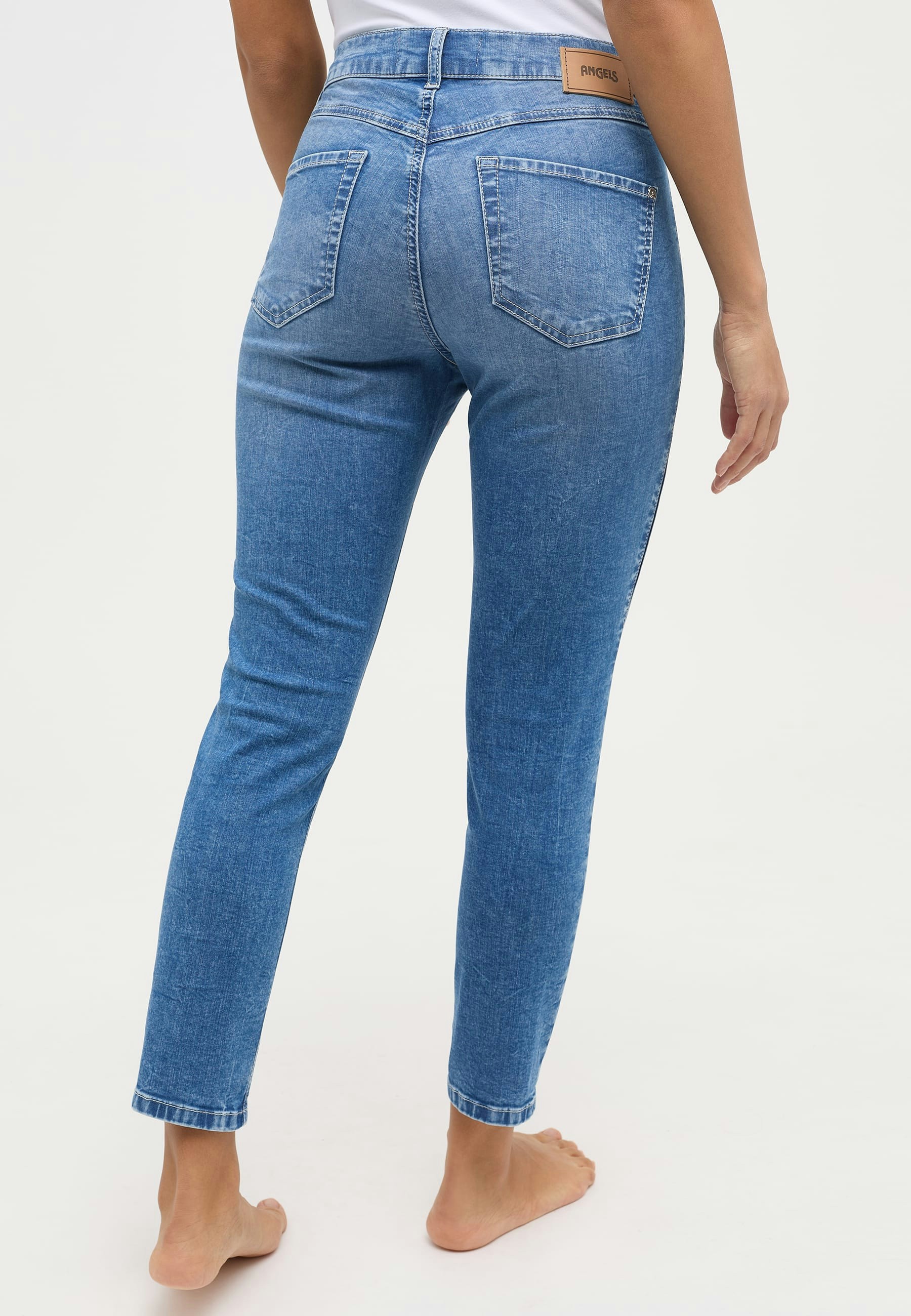 Jeans Ornella Seam mit Used-Waschung