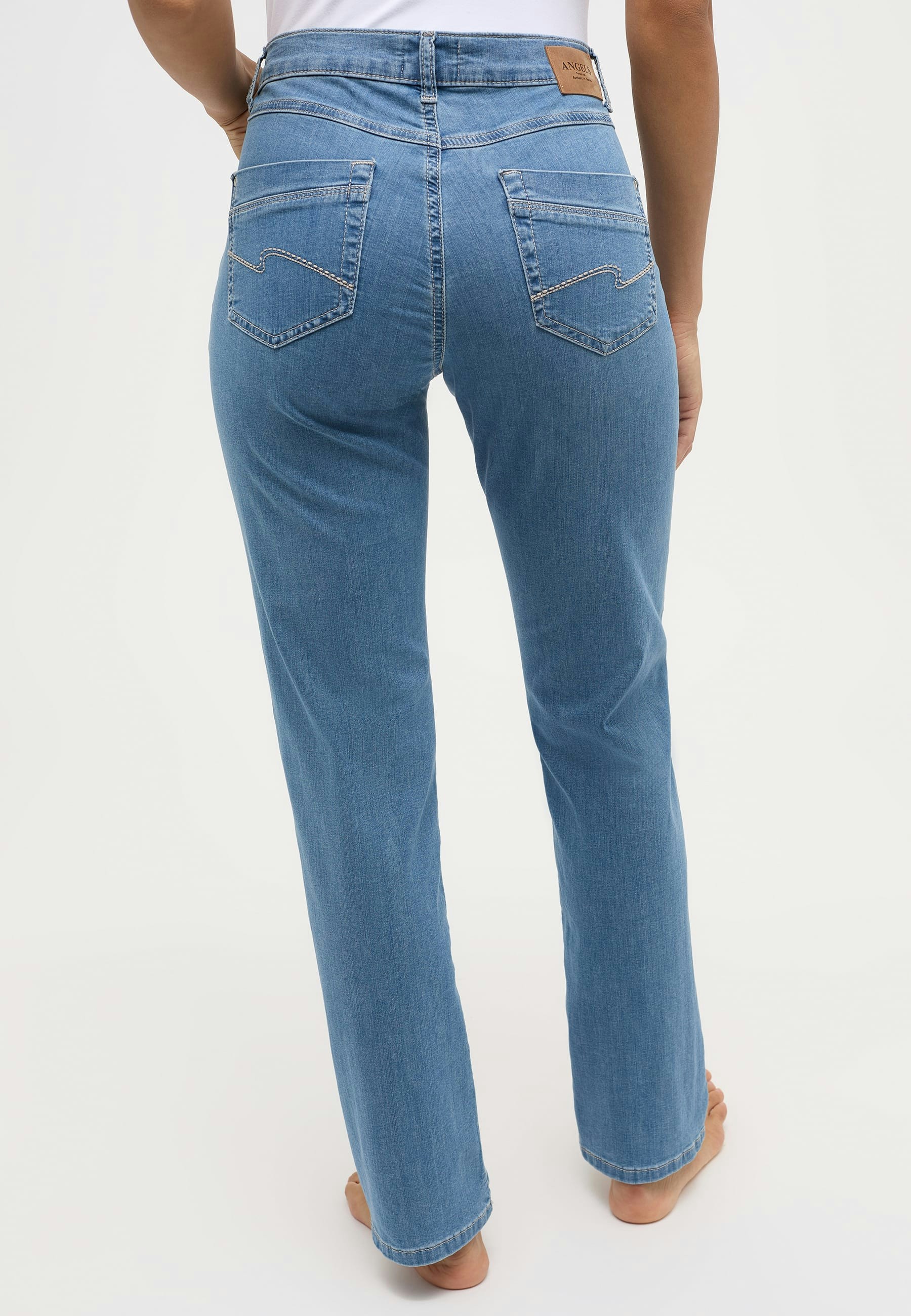 Jeans Dolly mit geradem Bein