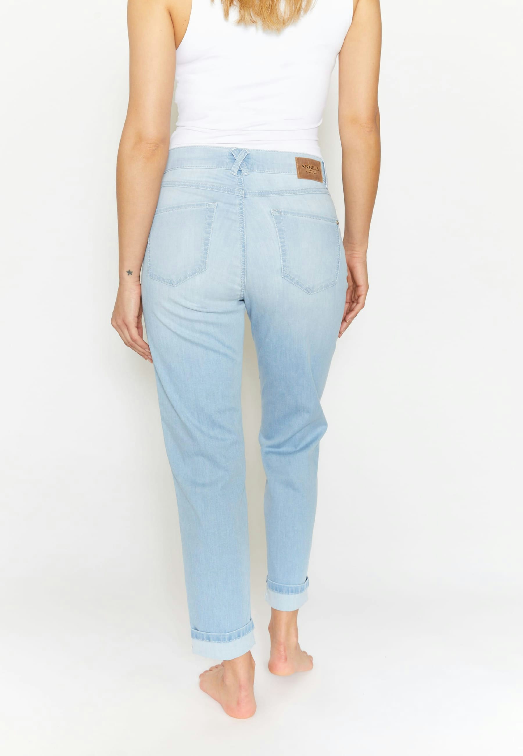 Jeans Darleen Crop TU mit 5-Pockets