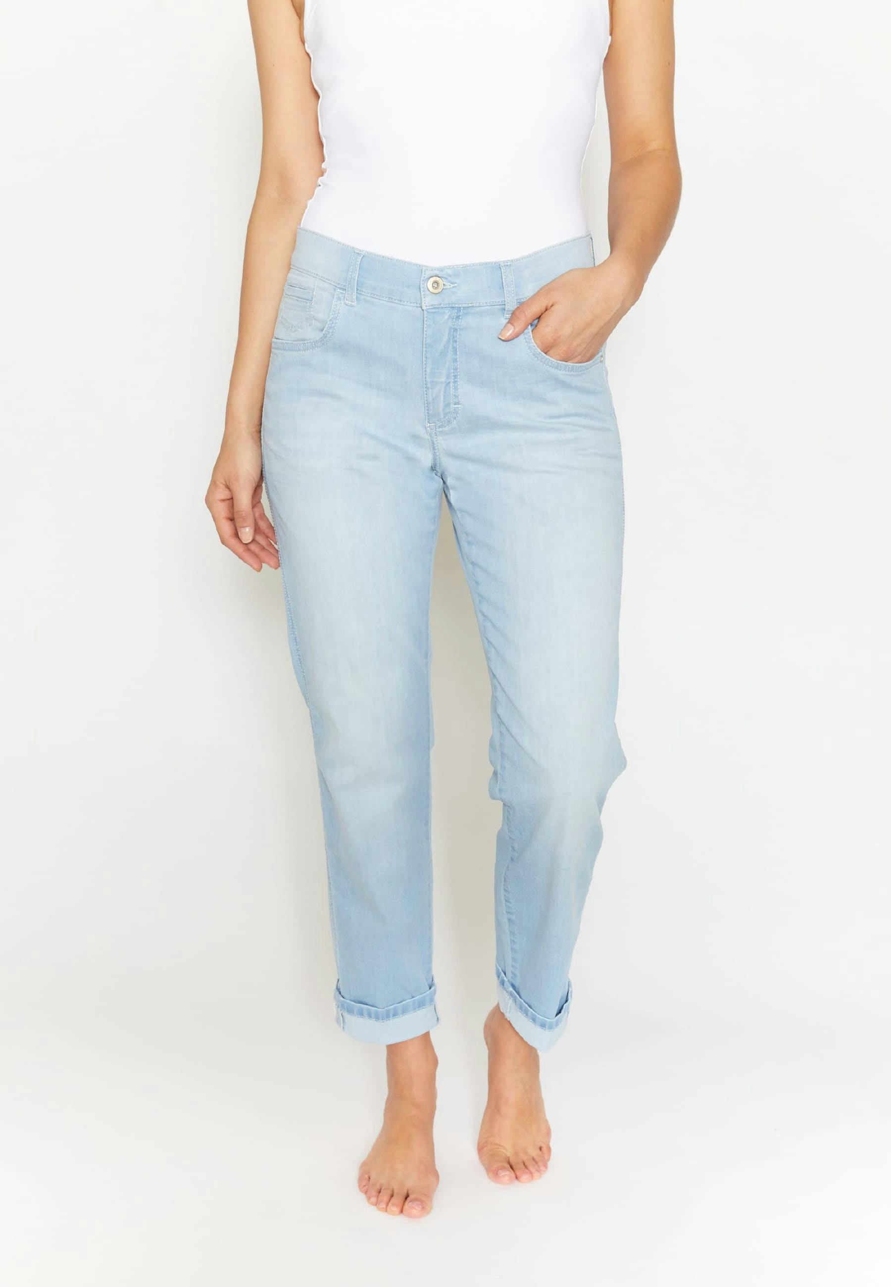 Jeans Darleen Crop TU mit 5-Pockets