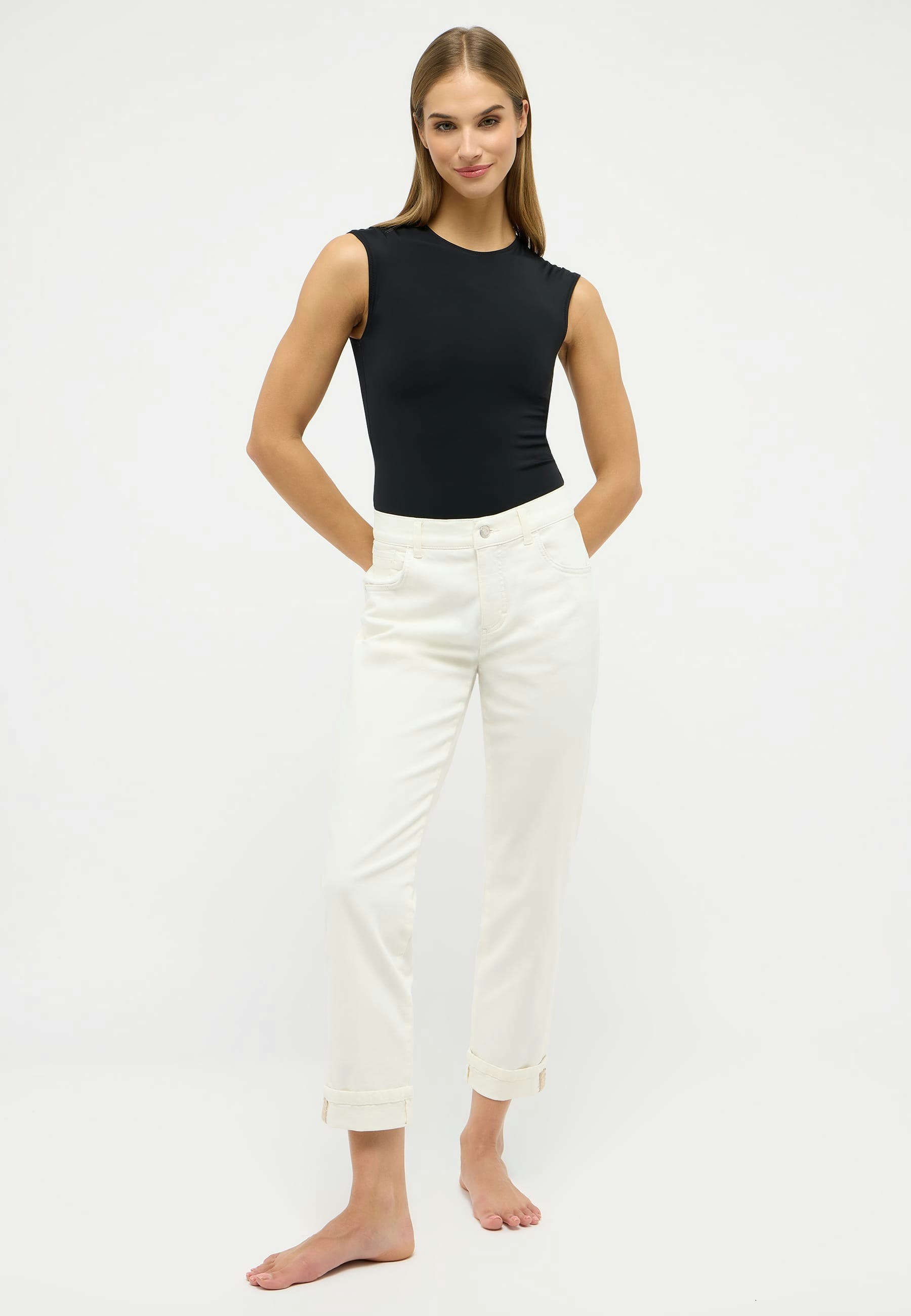 Basic jeans Darleen Crop TU