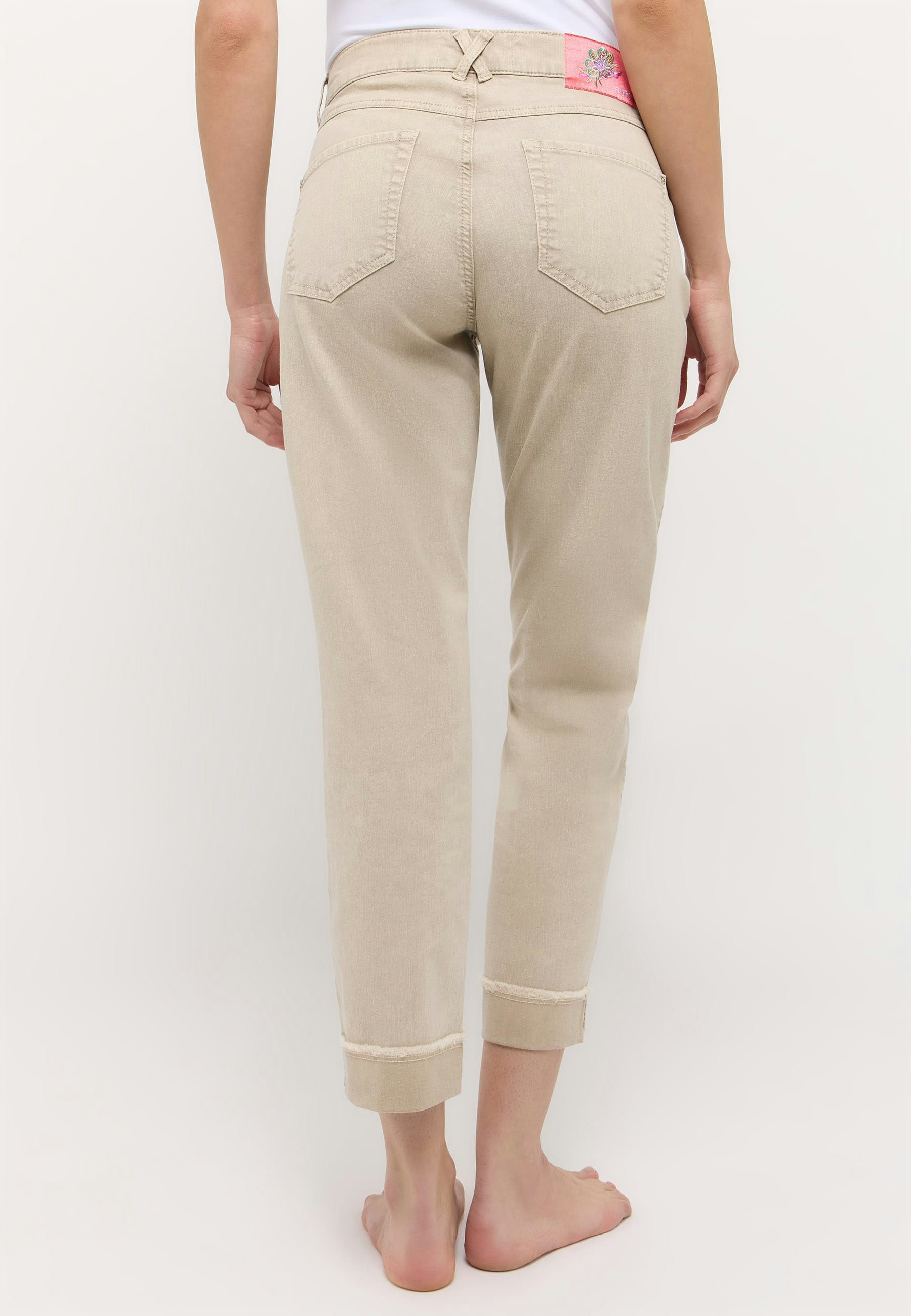 Jeans Darleen Crop TU Fringe